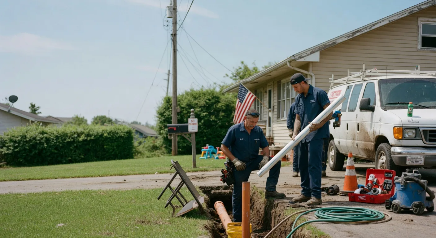 Sewer Line Inspection in New Deal, TX